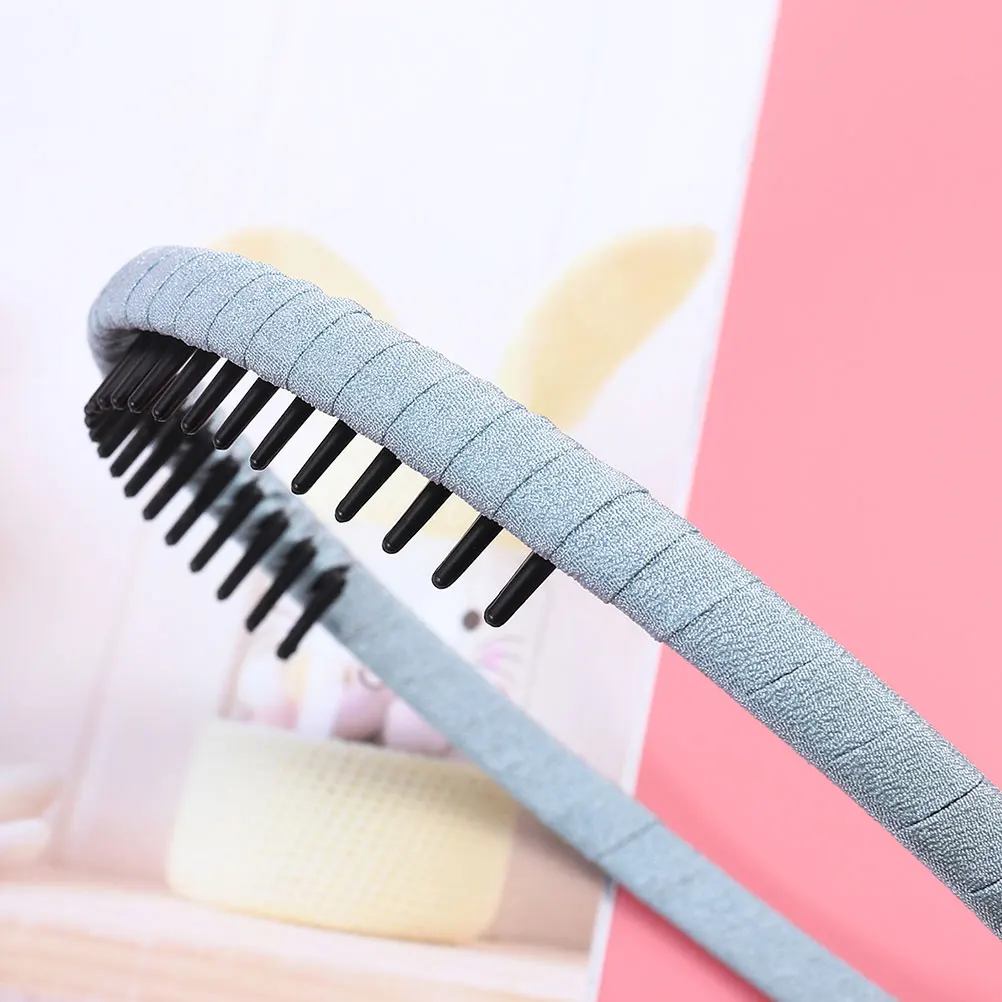 

8pcs Hair Hoops Non Slip Durable Practical Elegant Stylish Safe Material Lightweight Comfort Women Headb s Hair Accessories