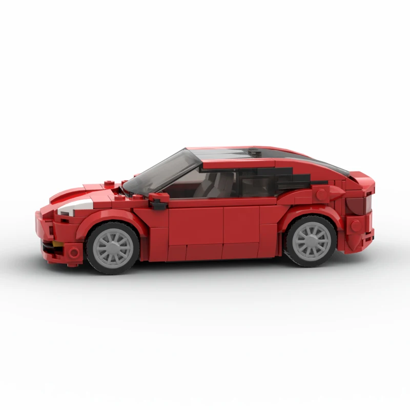 MOC building blocks Assembly toy set Red car model 322pcs Creative Holiday gift Suitable for boys birthday gift