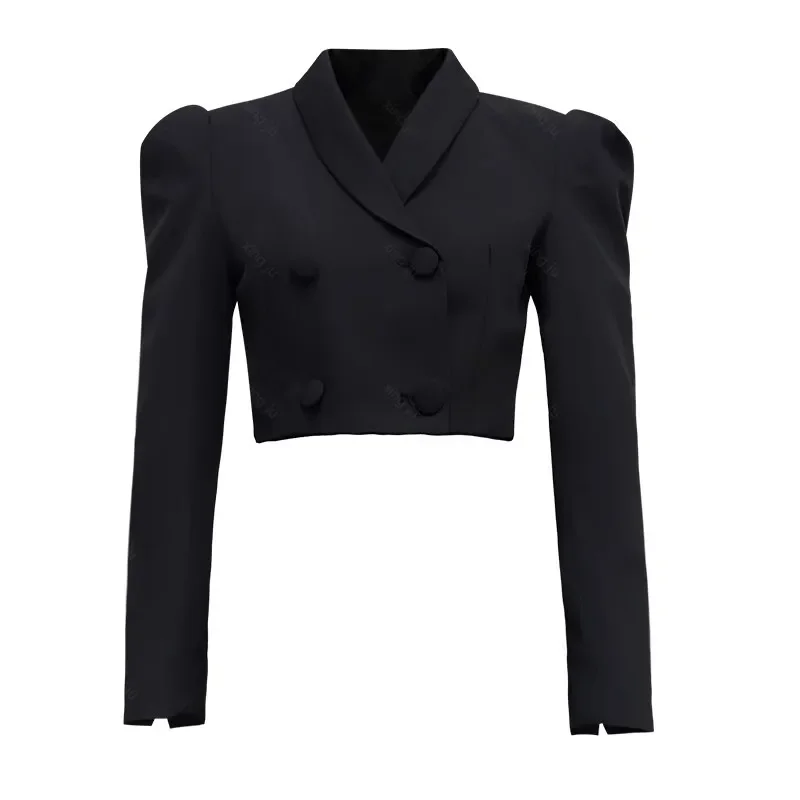 Korean Singer Long Sleeve Short Jacket Slim Skirt Party Temperament Jazz Dance Performance Costumes Women Outfits Stage Clothing