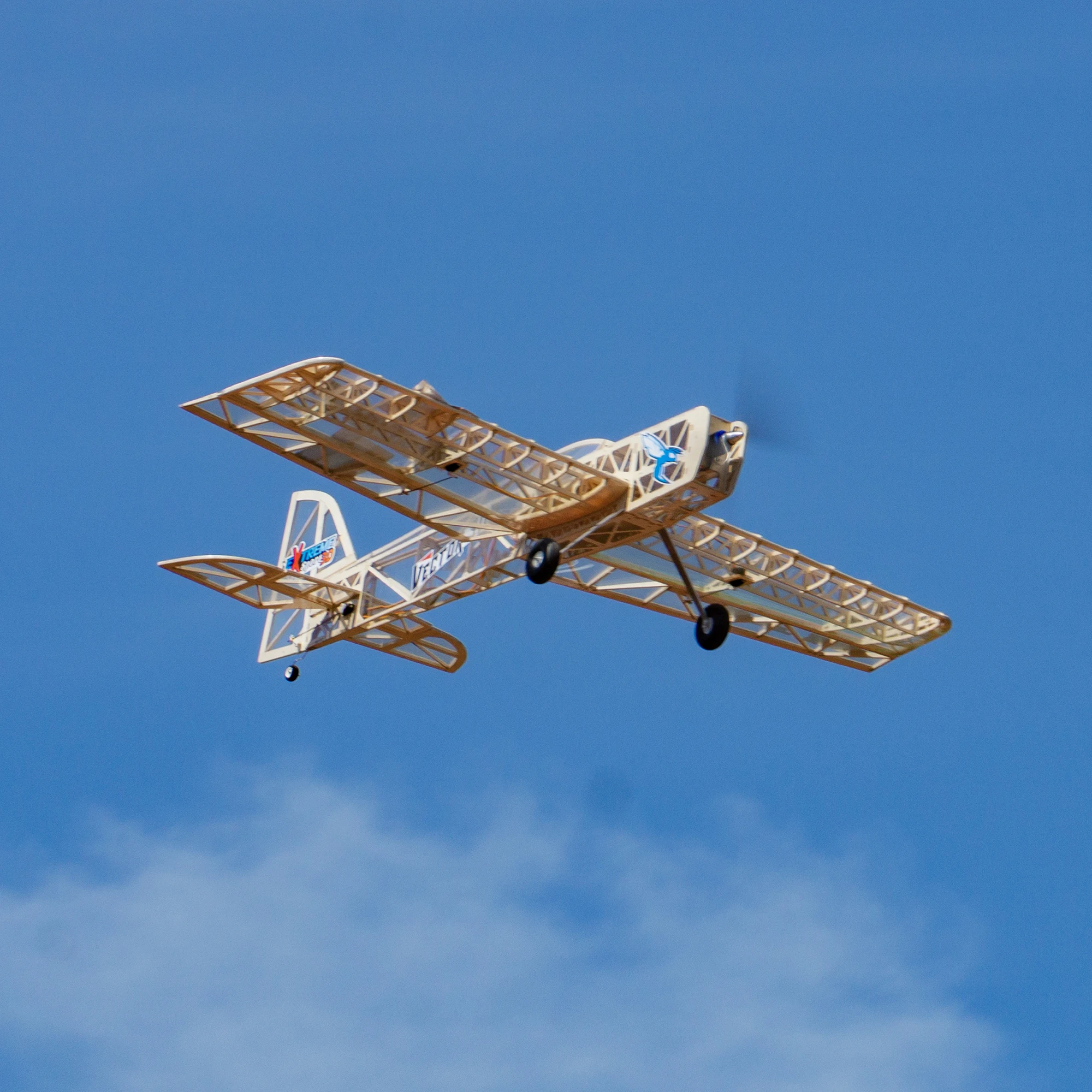 AEO X06 V2026 1.2M Vector 3D Balsawood RC Airplane Kit 1250mm Wingspan Laser Cut DIY 3D Aerobatic Fixed Wing Model Plane