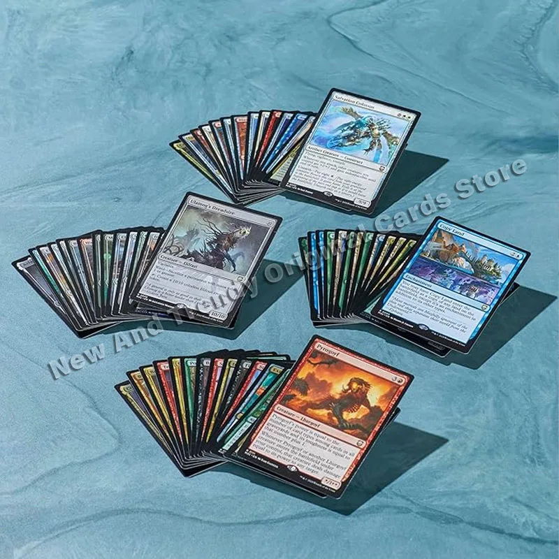 Magic The Gathering TCG Card Game, Presente Colecionável, 3 Commander Bundle, Modern Horizons, Original, Venda Limitada, Novo Estilo