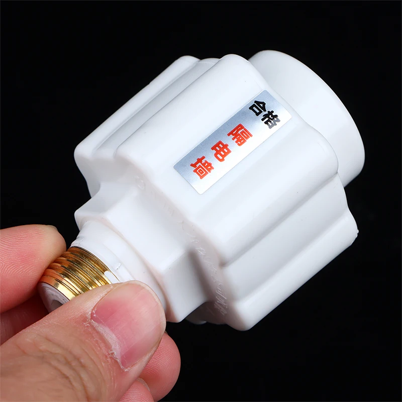 Bathroom Electric Water Heater Electrical Wall Joints Leakage Valve Home Shower Anti-Electric Shock Protection Wall Device