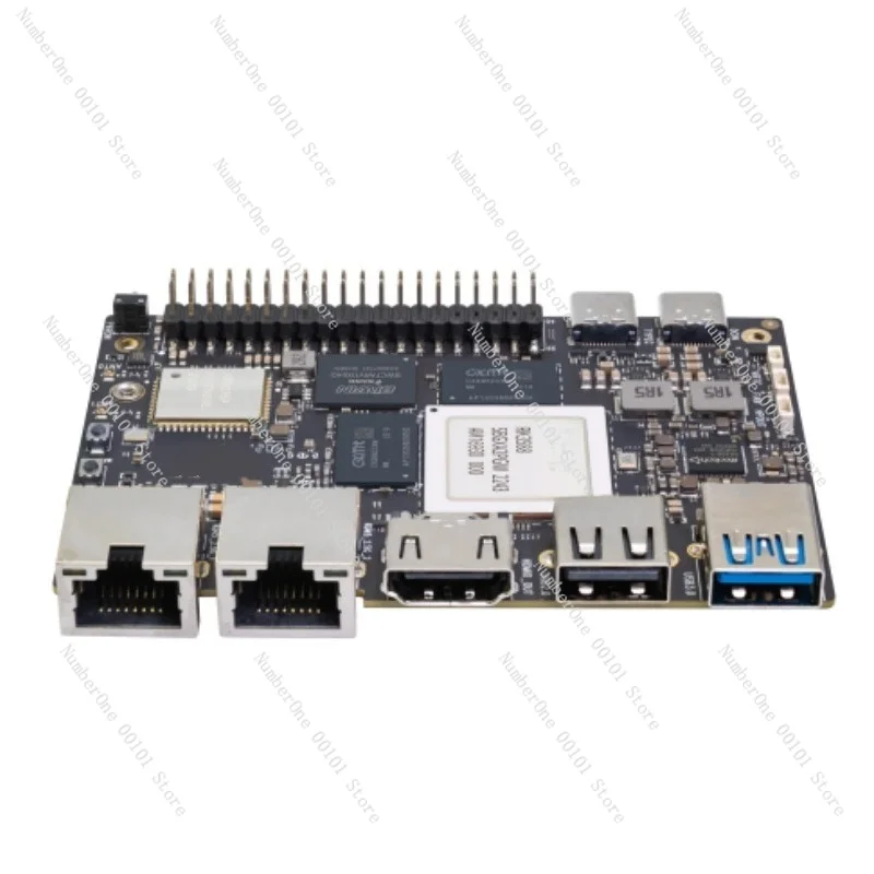 RK3588 6TOPS Edge AI Development Board Dual 2.5G Gigabit Single Board Computer