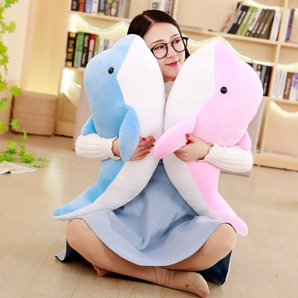 Pink Dolphin Dolphin Plush Toy Children's Toys Soft Plush Dolphin Stuffed Toys Lovely Stuffed Dolphin Sofa Pillow Children Toys