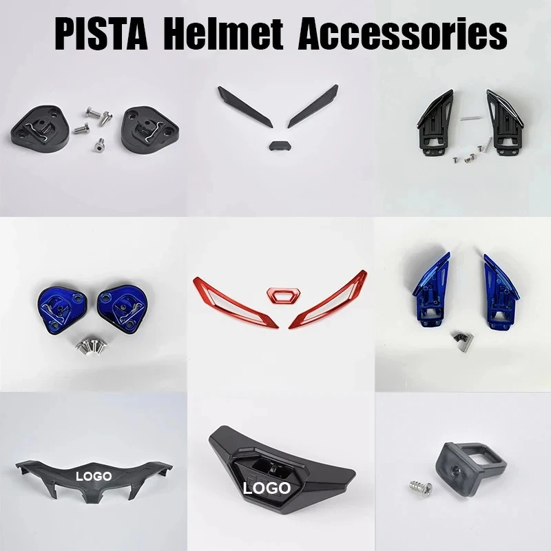 

Casco Moto PISTA GP RR GPR Helmet Visor Base Lock Catch PISTA Nose Protector Vent Parts Chin Pad Motorcycle Helmet Accessories