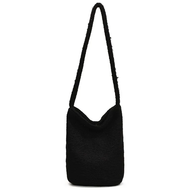 Japanese Retro Tote Bag 2024 New Commuter Casual Messenger Large Capacity Bucket Bag Women Tote Bag