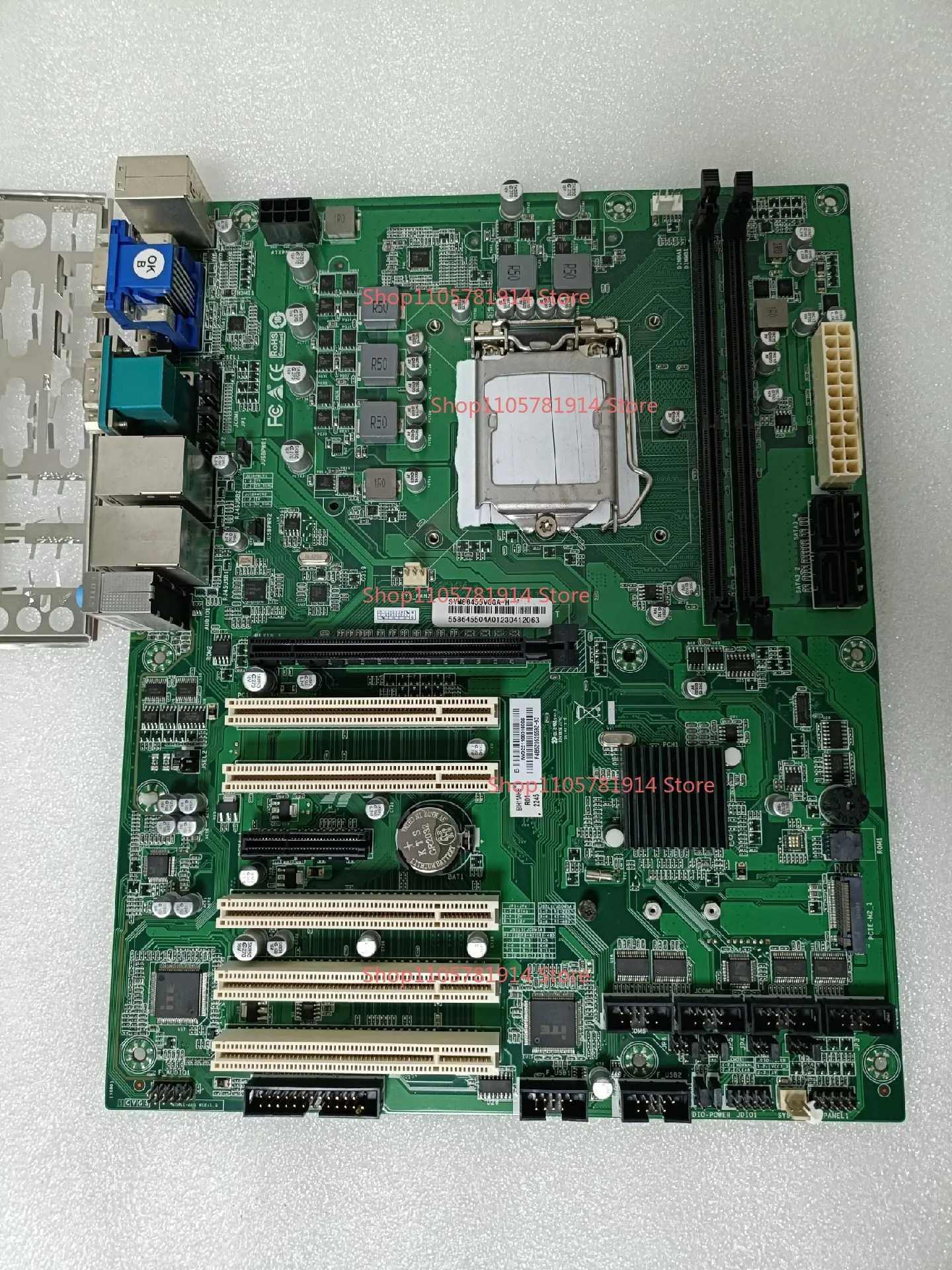 For Aixun SYM86455VGGA-H Industrial Control Master, Dual Network Ports, Complete Interfaces