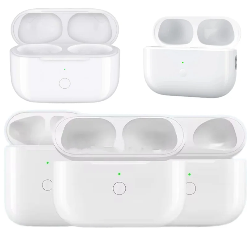

For Airpods 1/2/3/4Pro Replacement Wireless Charging Box Air pods Charger Case Bluetooth Earphone Accessory 680mAh Battery USB-C