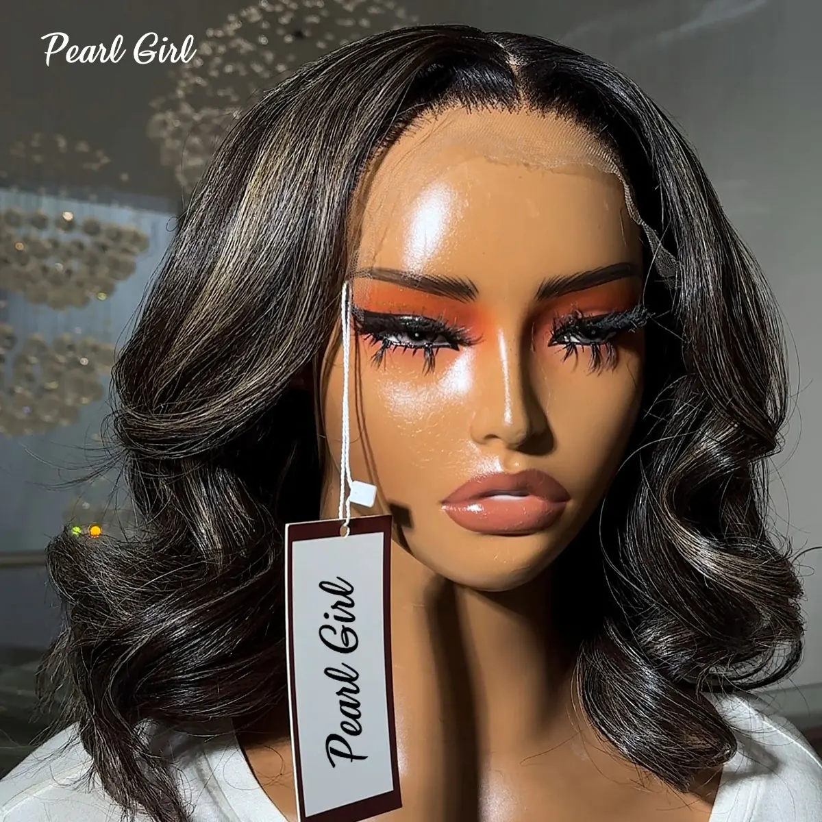

Bouncy Curls FB/27 Highlight Balayage 13x6 360 Lace Front Wigs Human Hair 13x4 Lace Frontal Wig for Woman Glueless Ready to Wear