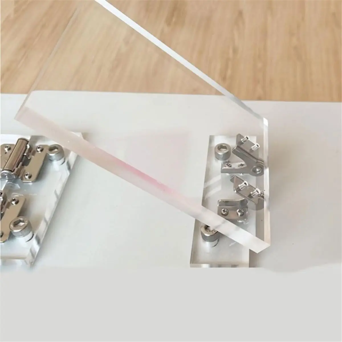 2026 New Torque 2.0 N·M Small Metal Torque Shaft Hinge Damper, Flip Hinge with Adjustable Damping, 1 Pair L+R