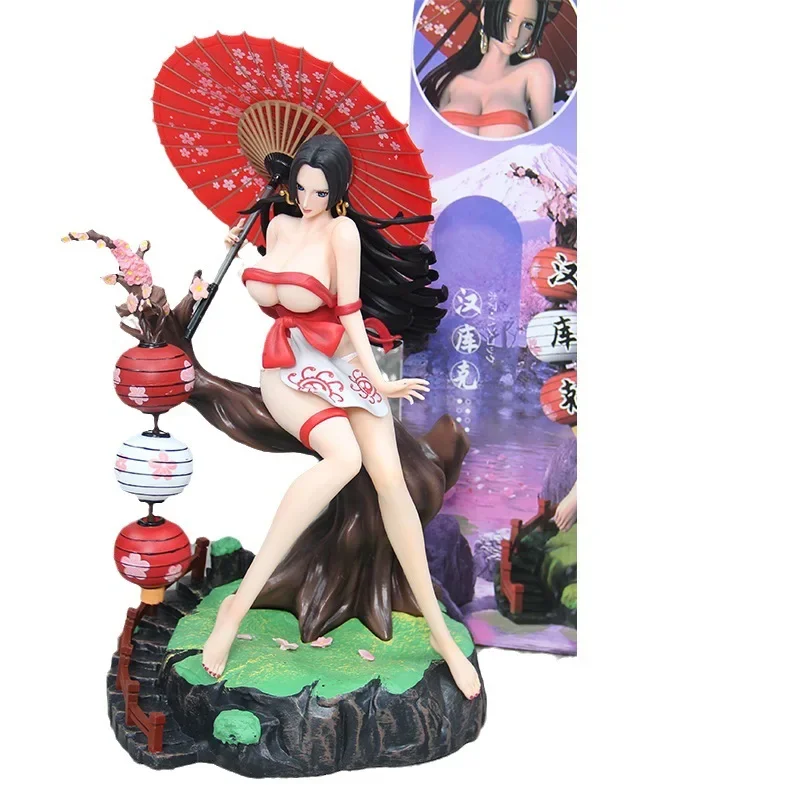 

One Piece Boa Hancock Anime 36cm Figure Hentai Figures Statue Figurine Pvc Model Doll Collection Room Decoration Toy Gift BOX