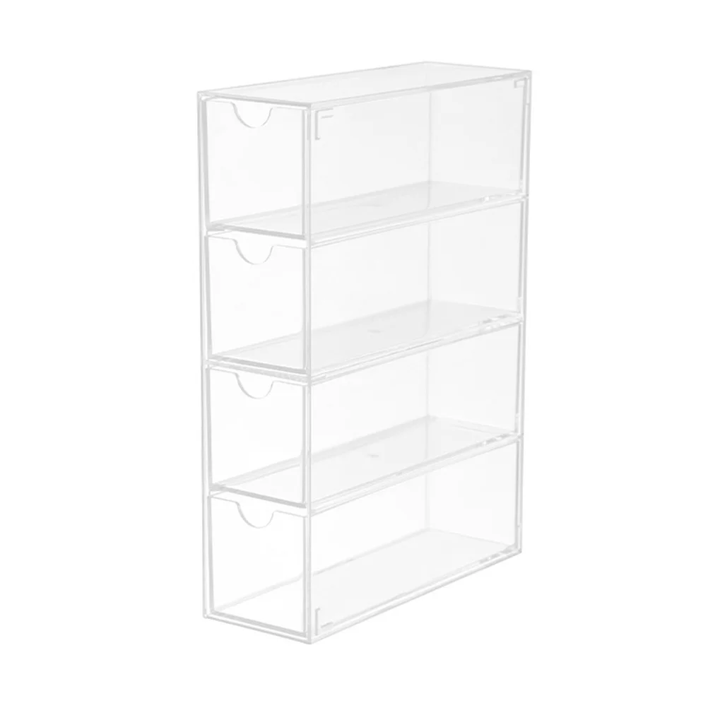 

Eyeglass Storage Box Acrylic Transparent Dust-Proof Sunglasses Display Case Stylish Organizer for Home Store Sunglasses Box