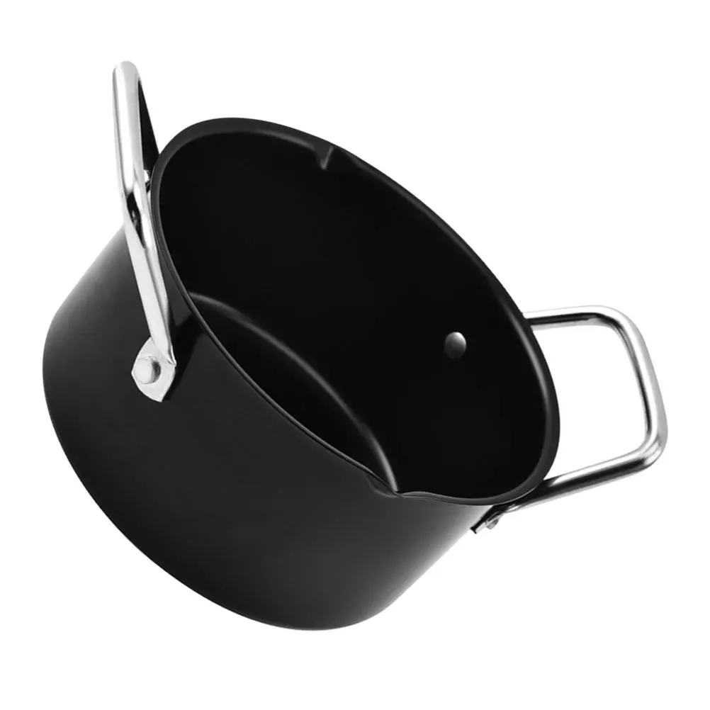 

Bbq Sauce Kitchen Cookware Camping Nonstick Stew Soup Carbon Steel Portable Outdoor Soup Pots Creative Cookware Heat