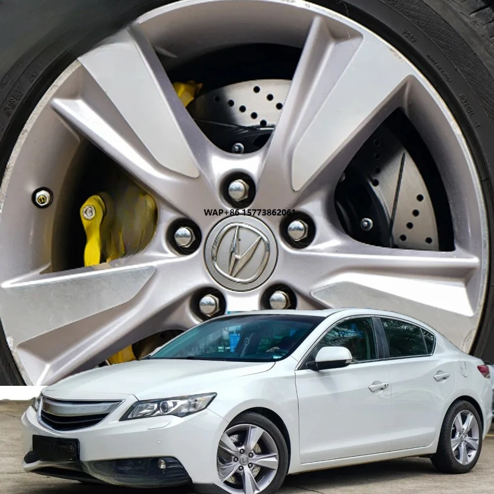

P40NS Front Big Brake Kit 4 Piston Caliper with 330*28 mm Rotor BBK Auto Brake System for ILX 2013 17 Inch Car Rim