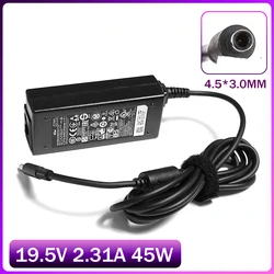 19.5V 2.31A 45W 4.5*3.0mm Laptop Charger Adapter For Dell Inspiron XPS13 9360 9350 9343 9365 XPS12 LA45NM140 Vostro5370 13 5000