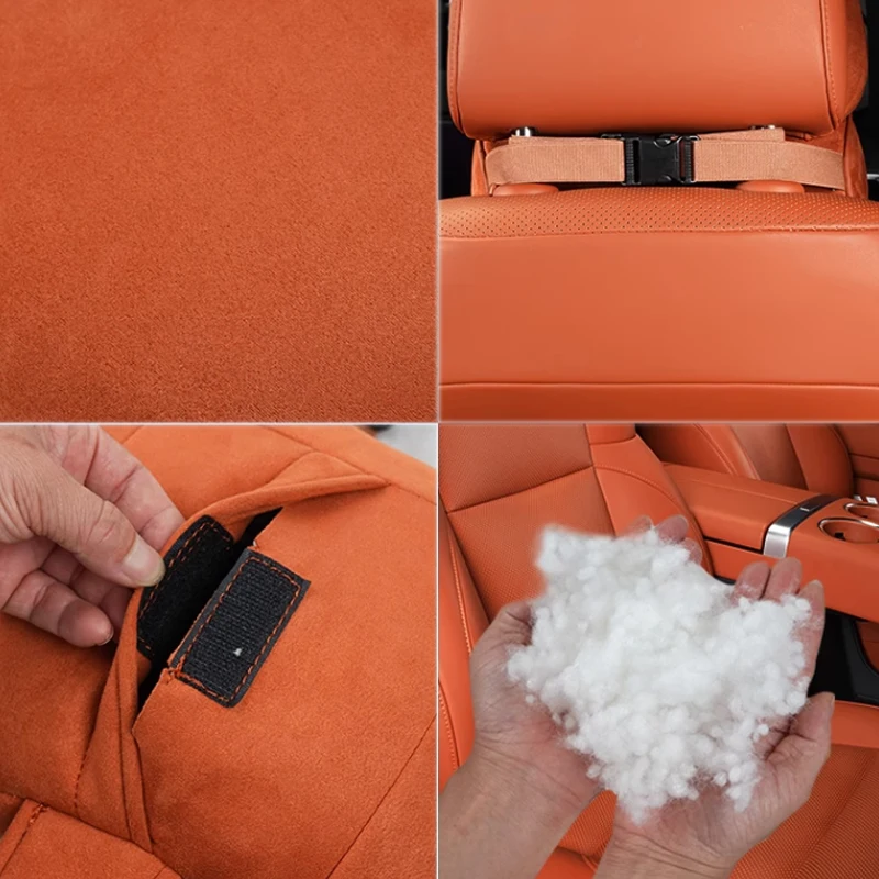For LEADING IDEAL LiXiang L7 L8 L9 Car Head Pillow Neck Waist By Memory Cotton Pillow Core Car Supplies Special Accessories