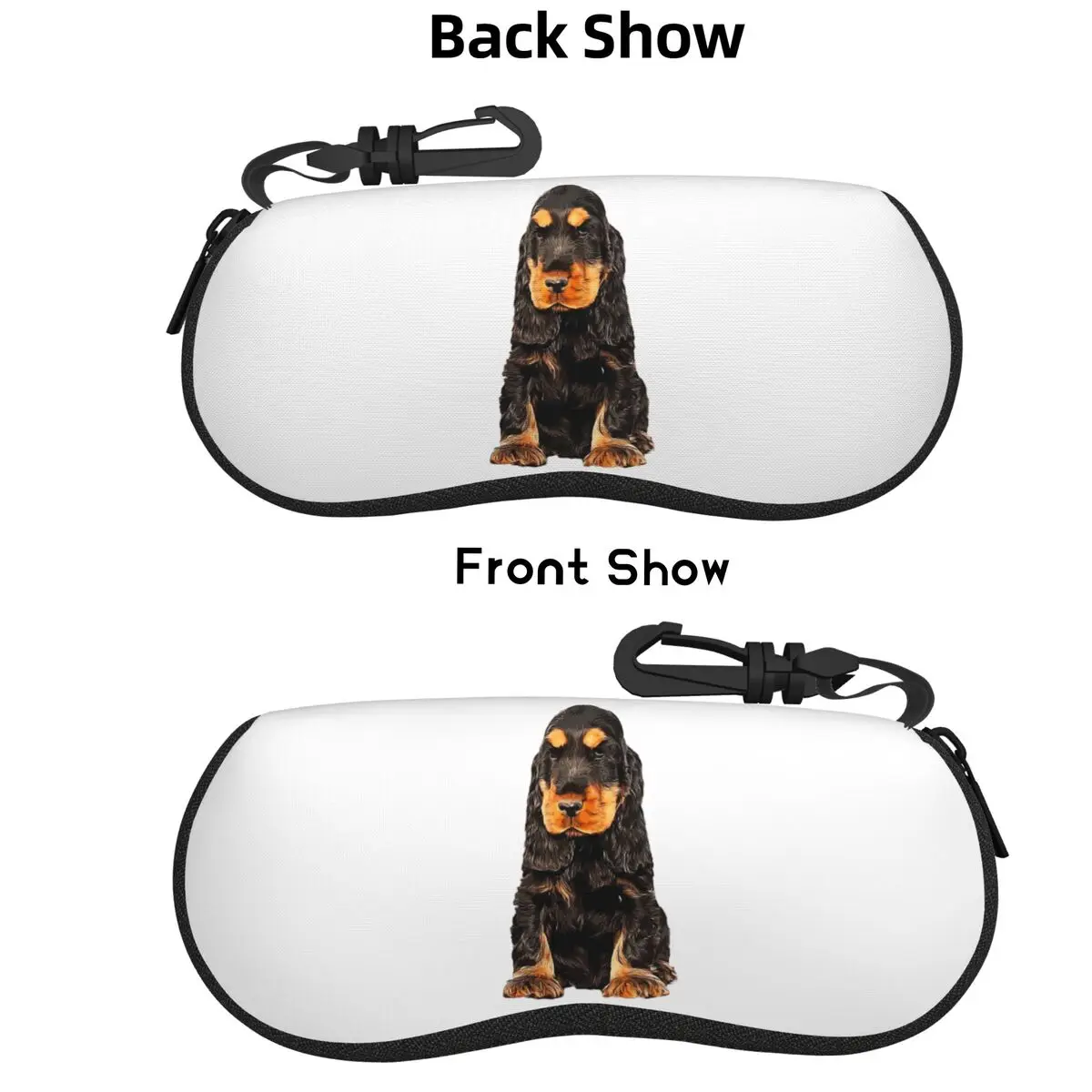 

Кокер-спаниель-английский кокер-спаниель, милый щенок, собака, чехол для очков, защитная коробка для солнцезащитных очков, женская и мужская мягкая сумка для очков