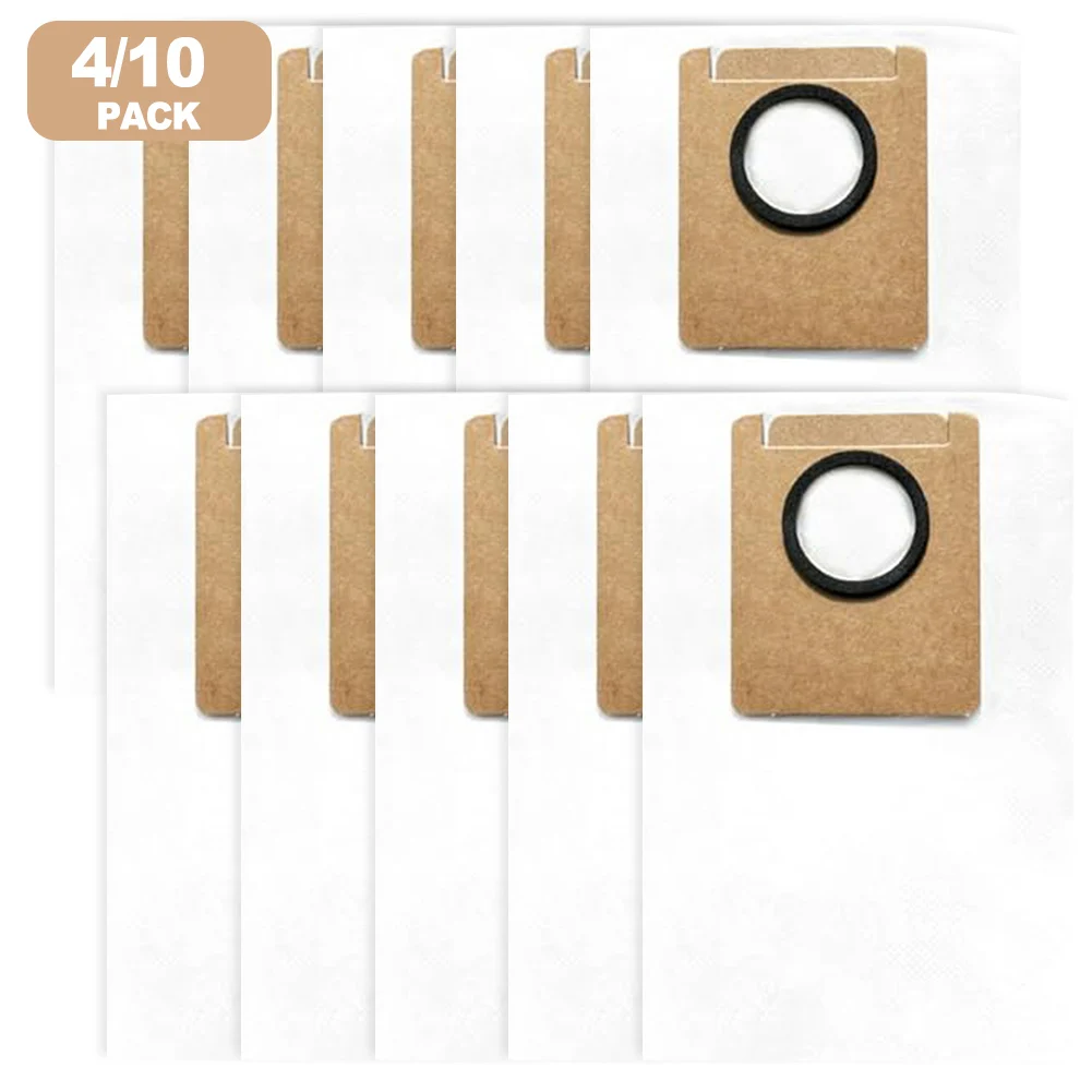

Automatic Emptying Compatible Dust Bags for EZVIZ RS20 Pro 4/10 Pack Advanced Filtration for Superior Performance