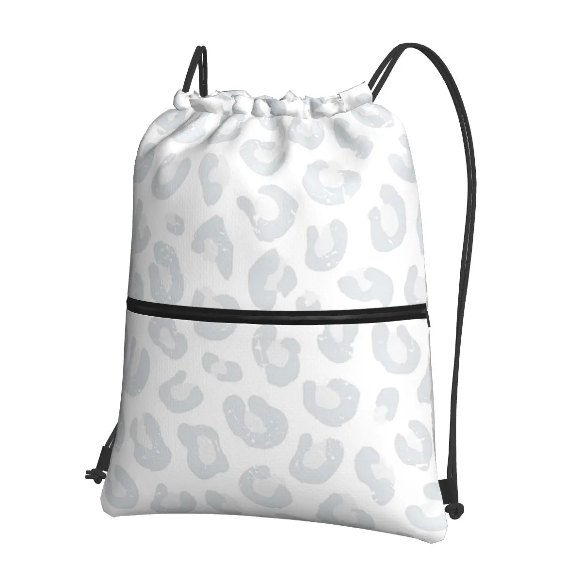 

Рюкзаки с леопардовым принтом, многофункциональные портативные сумки на шнурке, сумка для мелочей, сумки для книг для мужчин, женщин, студентов