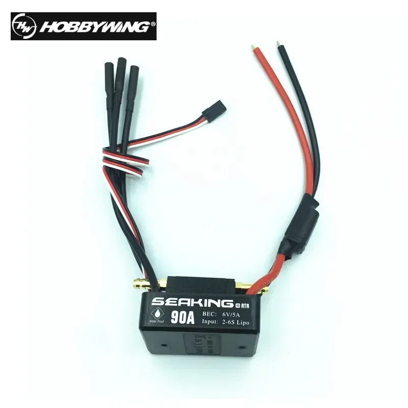 100% original Hobbywing SEAKING 90A V3 RTR Brushless Motor ESC for RC Racing Boat