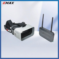EMAX Transporter 2 Goggles With Dual Antennas 5.8Ghz 4.3 Inches FPV Glasses Tinyhawk Goggle Glasses for RC FPV Racing Drone