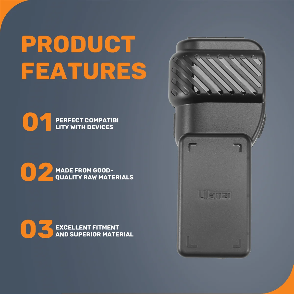 RIRI Ulanzi PK-07 Protector de pantalla y cardán Protector a prueba de polvo y a prueba de fricción para DJI Osmo Pocket 3