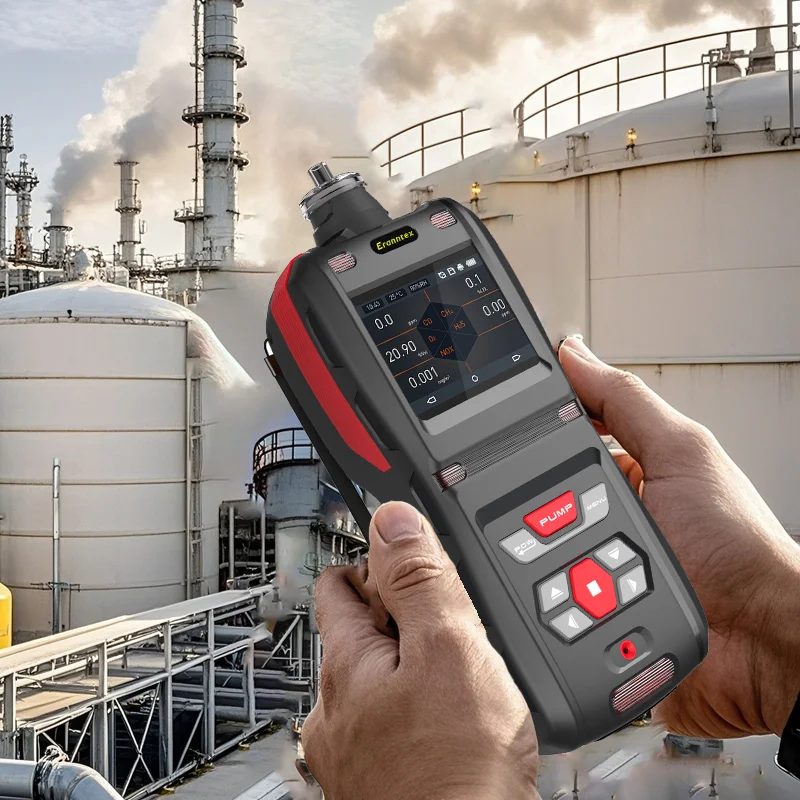 

CE/ATEX Certified Pump-Suction CL2 Detector Customizable Toxic Gas Monitoring with Voice Alarm LCD Display for Chemical Plants