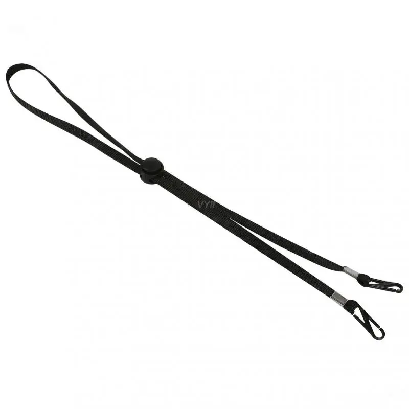Anti-lost Sun Hat Wind Rope Mask Chain Nylon Neck Strap Lariat Lanyard Necklace Adjustable Mask Holder Glasses Hanging Rope