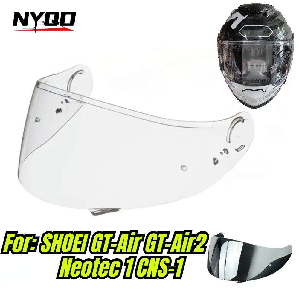 Helmet Visor Face Shield Windshield for SHOEI GT Air GT Air2 Neotec 1 CNS-1 TC-5 TC-9 Replacement Lens