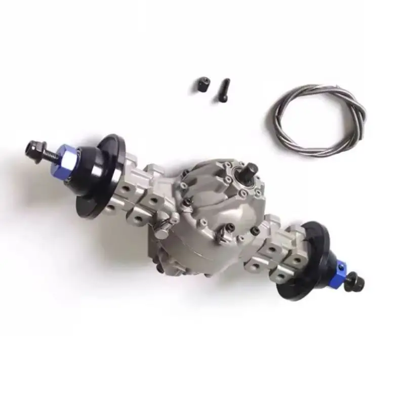 Metal Rear Through Axle Locking Differential JDM-90 For 1/14 Tamiya RC Dump Truck Tractor Trailer Toys Model DIY Parts JDMODEL