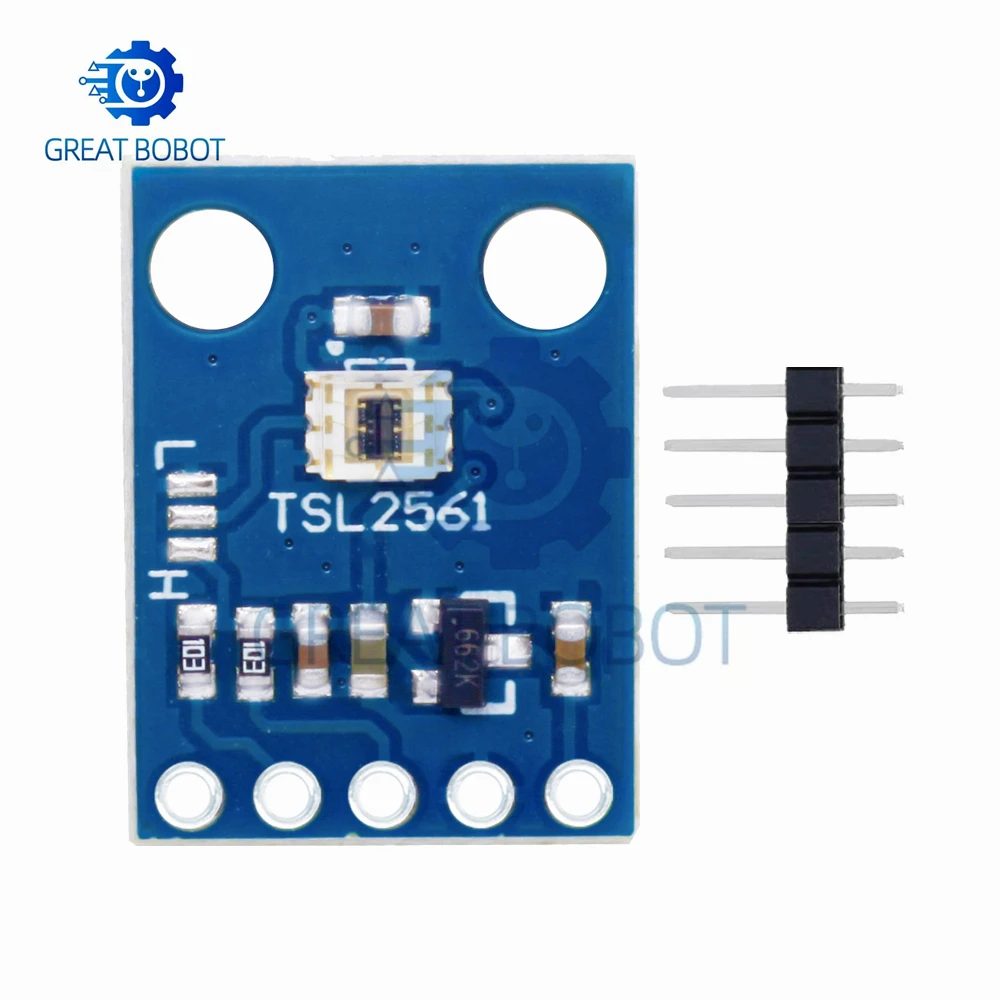 1-2 Buah GY-2561 TSL2561 Sensor Luminositas 3V Modul Sensor Cahaya Inframerah Breakout Sensor Terintegrasi untuk Arduino
