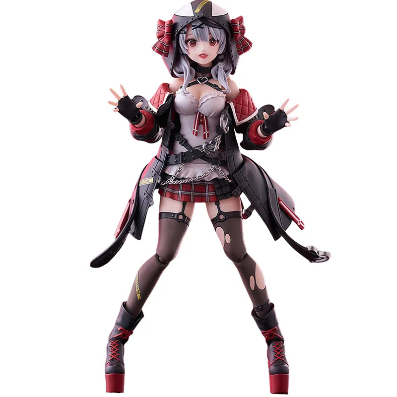 GSC Original Figma Hololive Sakamata Chloe 140mm figuras de acción de Anime juguetes para niños regalo de Navidad adornos de modelos coleccionables