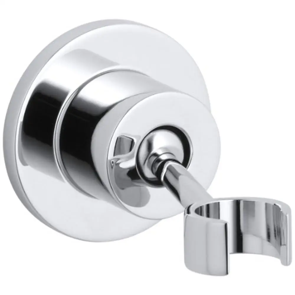 Adjustable Wall-Mount Brass Bracket Tubs and Showers Polished Chrome Stillness Design Round Shape Modern Style K975CP China