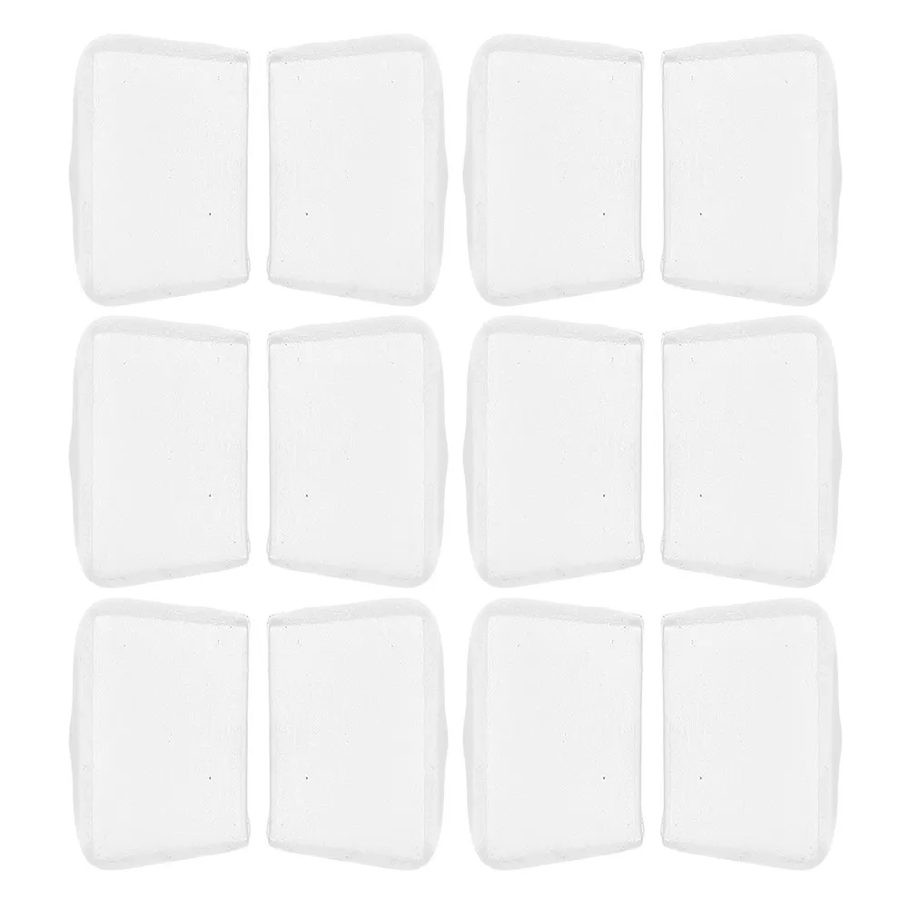 

12Pcs Glass Breaking Pliers PVC Tips Replacement Stained Glass Cutting Crafting Tools Supplies Accessories Cigarette Tips