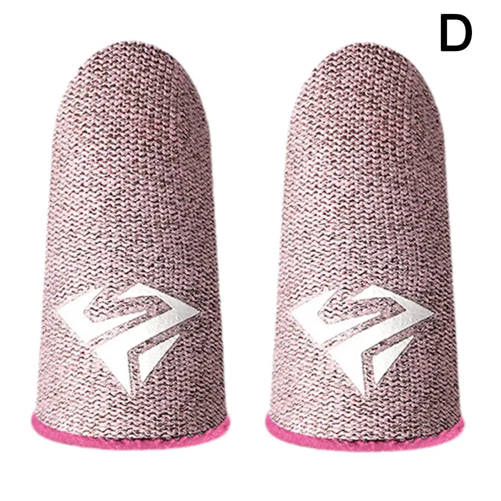 2 stücke Handy-Spiel Fingertip Handschuhe Für PUBG Gamer Schweißfest Anti-slip Touchscreen Finger Sleeve Atmungs Gaming Finger abdeckung – Detail 23