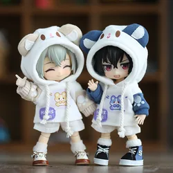 Ob11 Cute Little Hamster Hoodie Clothes Set For Obtisu11, Molly, Gsc, Ymy, Ufdoll, Holala, 1/12 Bjd Doll