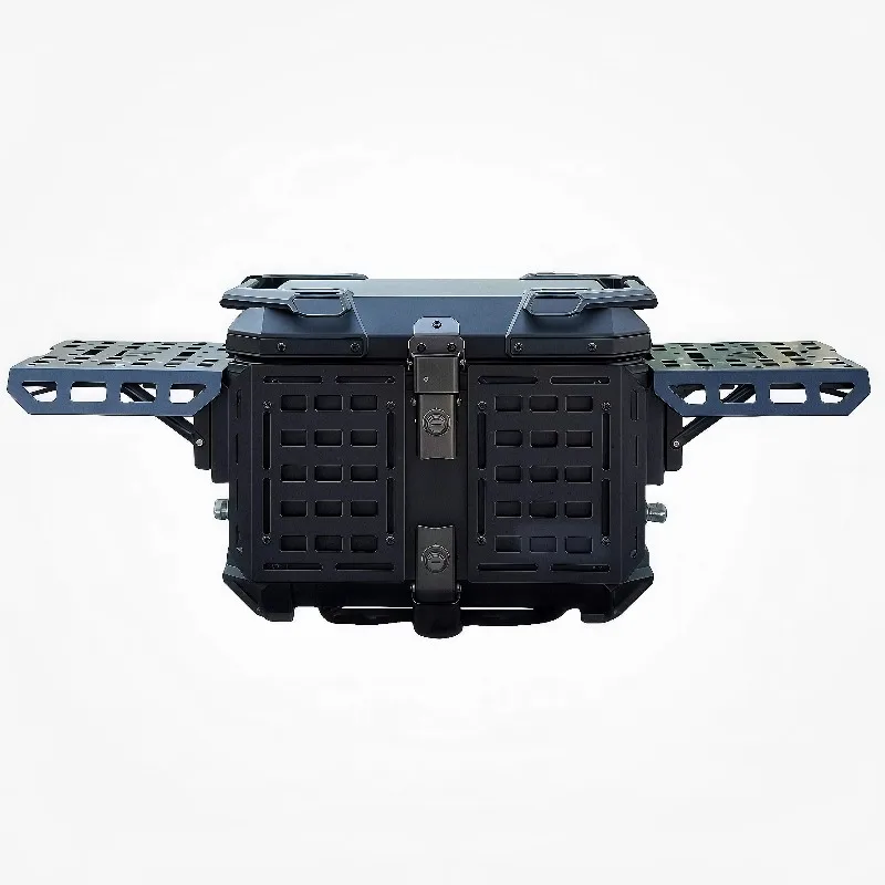 

Aluminium Alloy 45L Motorcycle Top Box Universal Tail Trunk Storage for for ADV 160 Yamahas XMAX 300 NMAX 155