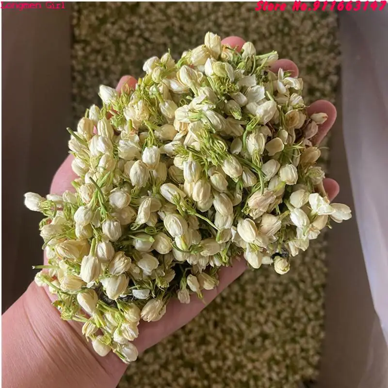 High Quality Natural Jasmine Buds Dried Flowers Bulk For Diy Wedding Candle Perfume Incense Making Sachet Pillow Filling