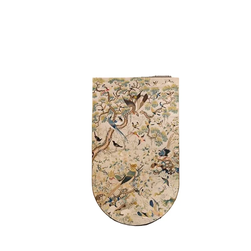 

Light luxury solid wood four-chest cabinet living room against the wall