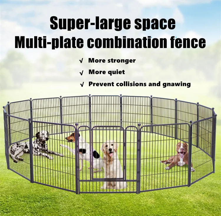 Custom Small Animal Kennel Dog Play Pen and Fence Pet Dog Playpen Puppy Exercise Fence