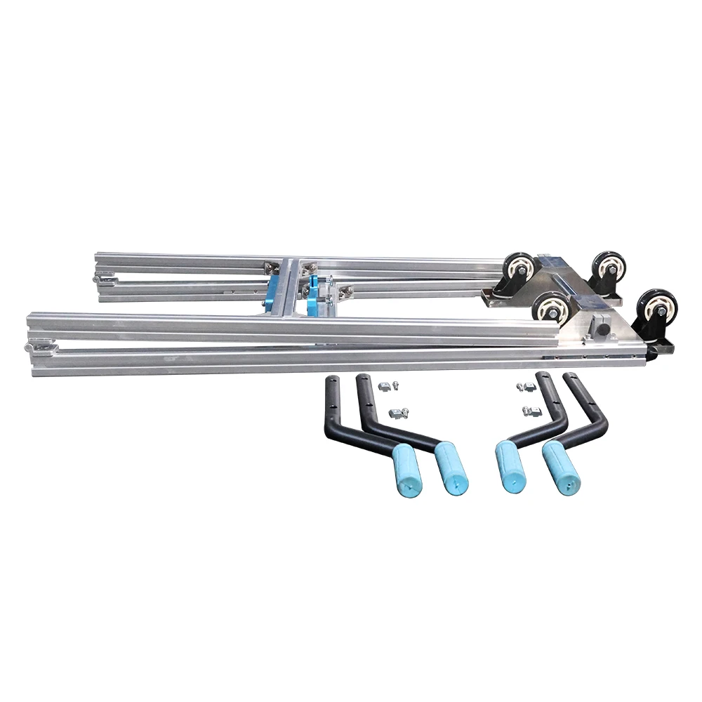 Large format tile handling tools, ultra-high quality large tiles