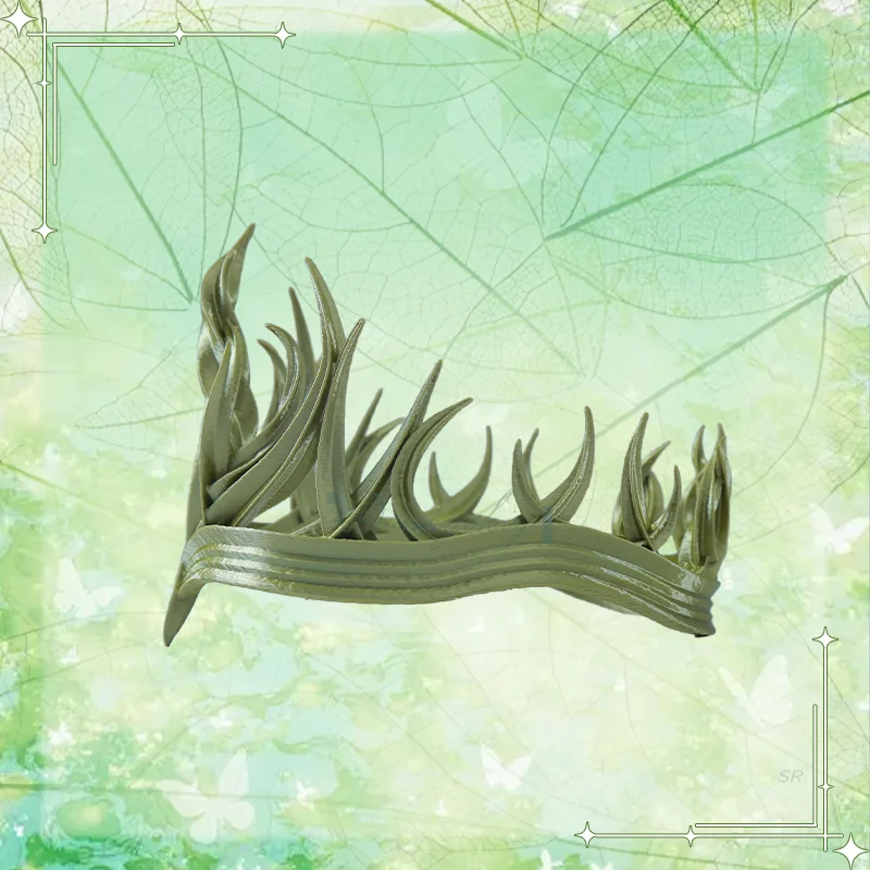 Elf King Queen Crown Halloween - Cosplay Prop 3D Print Settings recension och pris