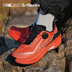 ONEMIX-Chaussures de sport décontractées imperméables pour hommes et femmes, chaussures de marche en plein air, vêtements légers, chaussures d'évaluation coordonnantes, automne, hiver, 2024