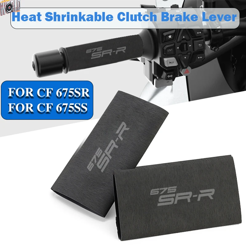 For CF 675SR 675SS CF-675SR CF-675SS Motorcycle Heat Shrinkable Handlebar Grips Clutch Brake Lever Cover Non-slip Grip Glove