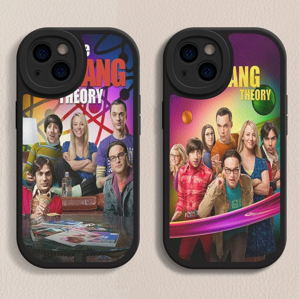 The Big Bang Theory Phone Case Hard Leather For iPhone 16 15 14 13 12 Mini 11 14 Pro Max Xs X Xr 7 8 Plus Fundas