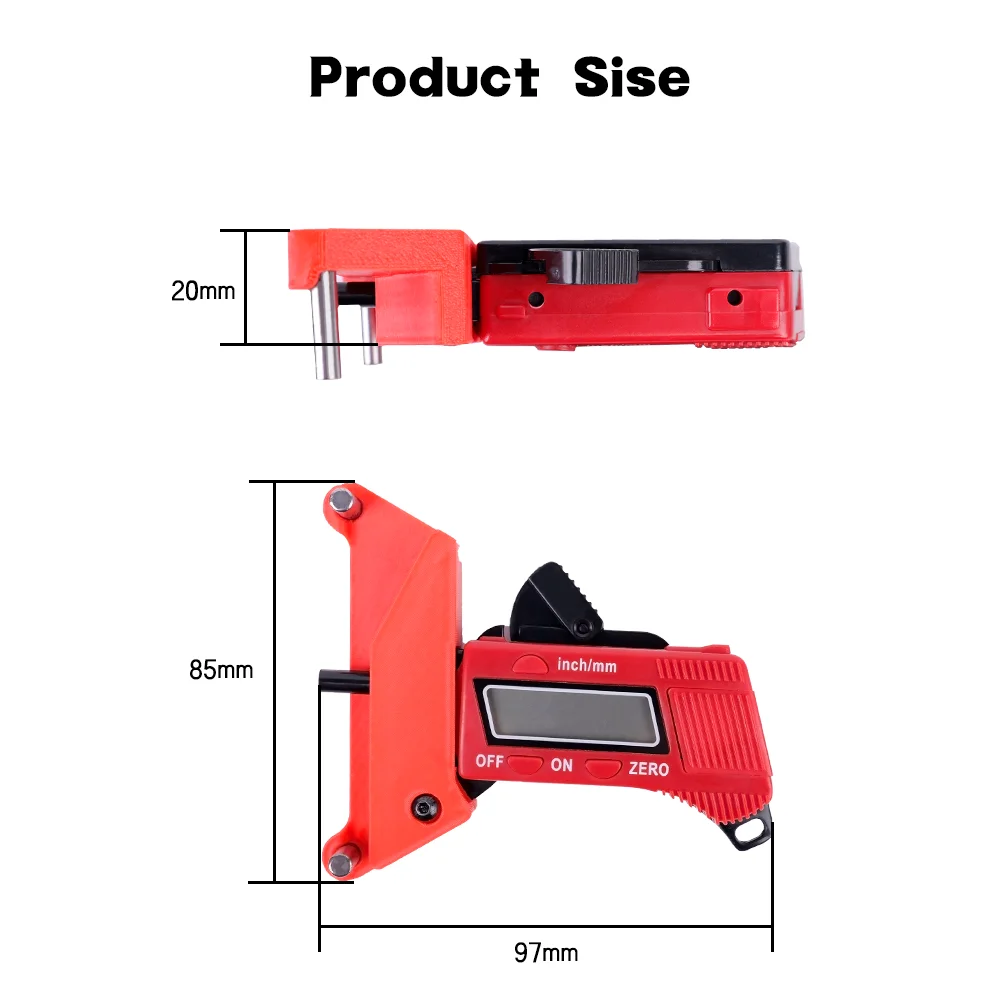 2GT Timing Belt Elastic Tensiometer Synchronous Belt Tension Tester For Bambu Lab X1/P1 For Creality K1/K1C/K1 MAX For Voron 2.4