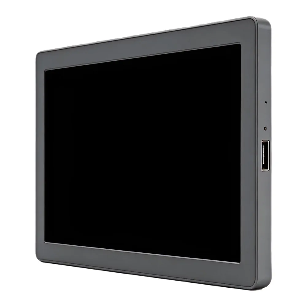 5 Inch 1024x600 IPS Monitor Single USB Cable Link Secondary Screen For PC Case System Monitoring Industrial Display Black