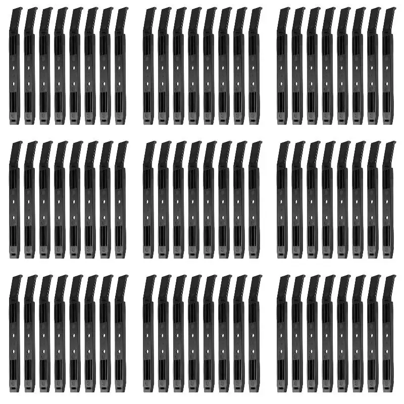 9Pack X(4 Pairs Hard Drive Rails Chassis Cage Accessories Drive Bay Slider Plastic Rails for 3.5 to 5.25 Hard Drive Tray)