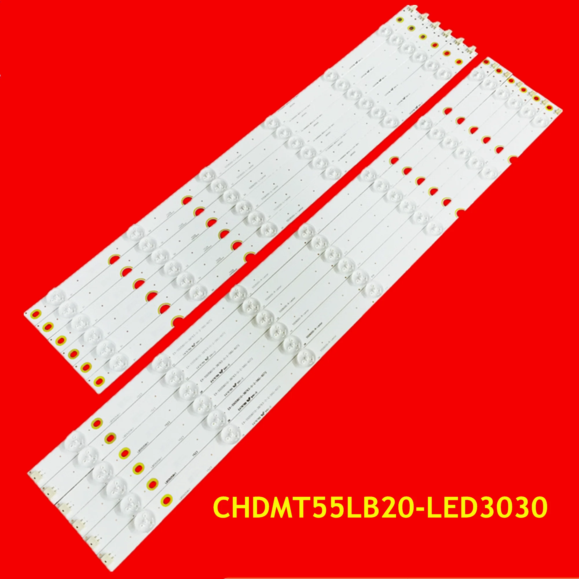 

LED Strip for 55U1 55U3C 55A1U 55U1A 55J5000U UD55D6000i LED55Z80U 55D6000-L R-Lextar CH55L54A-V01-A CHDMT55LB20-LED3030 LB55059