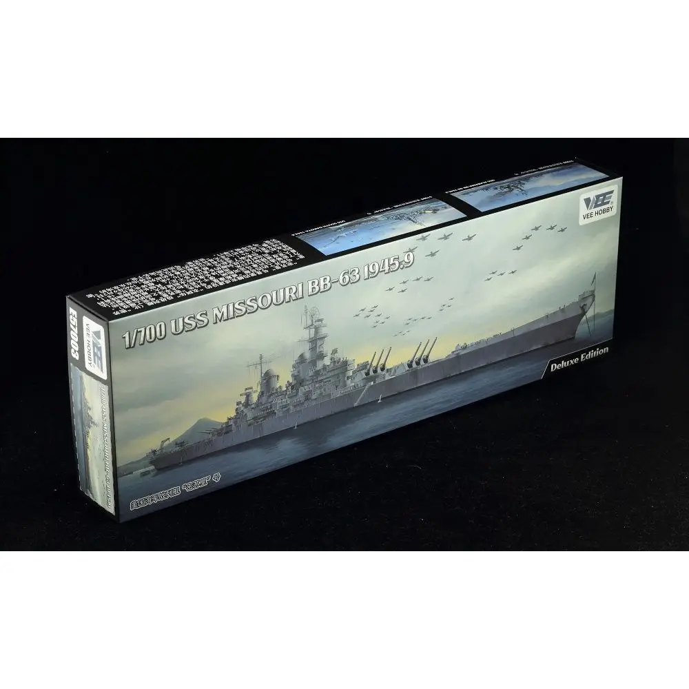 

VEE HOBBY E57003 1/700 U.S.S. Missouri BB-63 1945 - Deluxe Edition - Scale Model Kit